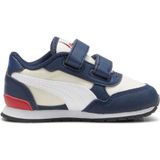 PUMA St Runner V3 NL V Inf Babyschoenen, uniseks, Sugared Almond PUMA Wit Club Navy Club Rood Kobaltglas, 22 EU