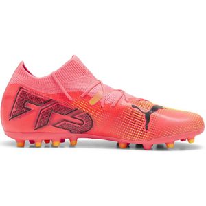 Puma - Future 7 Match Mg - Voetbalschoenen - Oranje - Gerecycled Materiaal