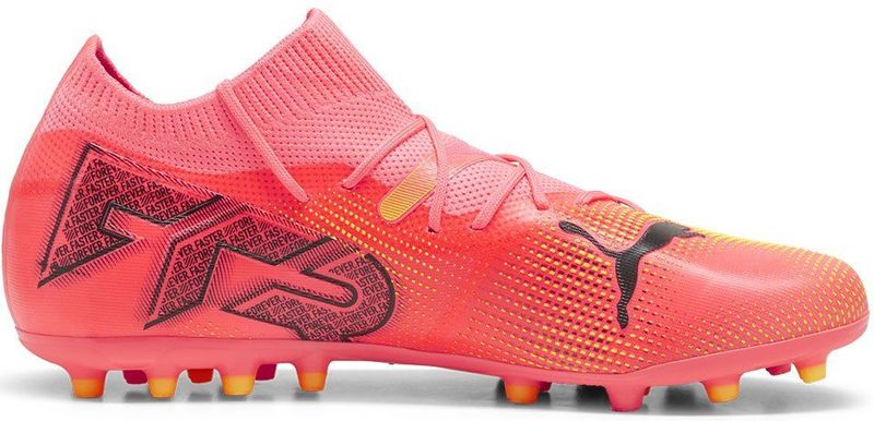 Puma - Future 7 Match Mg - Voetbalschoenen - Oranje - Gerecycled Materiaal