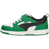 Rebound v6 Low - Basketbalschoenen - Zwart - Synthetisch - Rubber