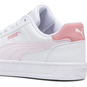 PUMA CAVEN 2.0 JR Sneaker, Wit-Whisp van Pink-PASSIONFRUIT, 3 UK, Puma Witte Whisp van Roze Passievrucht, 35.5 EU