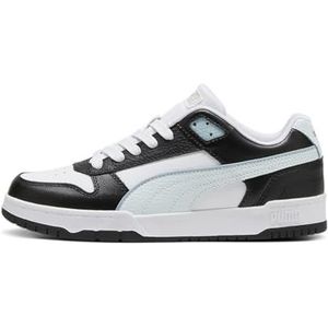 PUMA Rbd Game Laag uniseks-volwassene Sneaker Laag-Top, PUMA BLACK-PUMA WHITE-DEWDROP, 42 EU