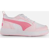 Puma Rebound V6 Lo sneakers wit/roze/lichtroze