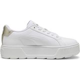 Puma Karmen Metallic Shine Sneakers Wit Vrouw