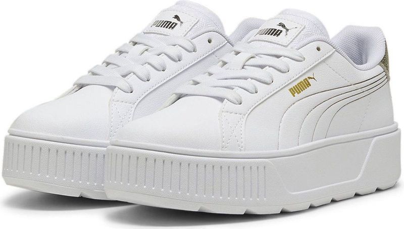 Puma Karmen Metallic Shine Sneakers Wit Vrouw