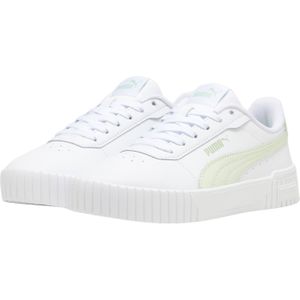 Puma Carina 2.0 Sneaker Mädchen PUMA black/PUMA black/PUMA silver 37 für Kinder, weiß, Gr. 38 EU / 5 Kids UK