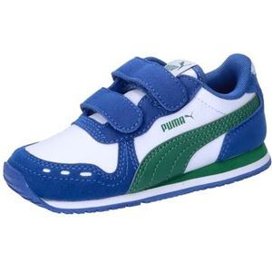 PUMA Cabana Racer Sl 20 V Inf uniseks-baby Sneaker,PUMA WHITE-VINE-COBALT GLAZE,21 EU