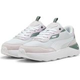 PUMA Runtamed Platform Jr Sneaker voor meisjes, Dauwdruppel PUMA Witte Druif Mist Eucalyptus, 6 UK