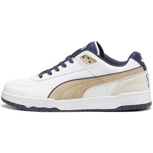 PUMA Rbd Game Low Retro Club Sneakers, uniseks, PUMA WHITE-CLUB NAVY-PRAIRIE TAN