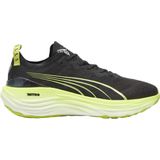 Puma - Foreverrun Nitro - Hardloopschoenen - Zwart/Limo Groen - Ademend Mesh