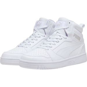 PUMA - Rebound v6 - Sneakers - PUMA White-Cool Light Gray - Synthetisch Bovenwerk