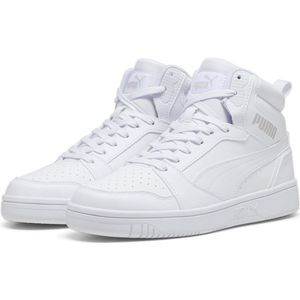 PUMA - Rebound v6 - Sneakers - PUMA White-Cool Light Gray - Synthetisch Bovenwerk