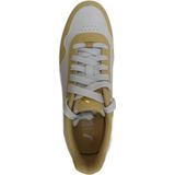 Puma Court Classy sneakers wit/okergeel