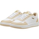 Puma Court Classy sneakers wit/okergeel