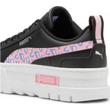 PUMA Youth Mayze Wild - Sneakers - PUMA Black Pink Lilac - Leer