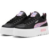 PUMA Youth Mayze Wild - Sneakers - PUMA Black Pink Lilac - Leer