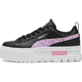 PUMA Youth Mayze Wild - Sneakers - PUMA Black Pink Lilac - Leer