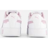 Puma Carina Street Leren Sneakers Wit/Lila