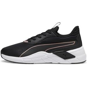 PUMA Lex Wn, hardloopschoenen voor dames, Puma Zwart PUMA Wit Roségoud