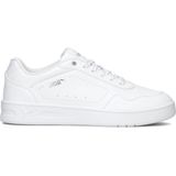 PUMA Dames Court Classy Sneaker, wit zilver, 4 UK, Puma White Puma Zilver, 37 EU