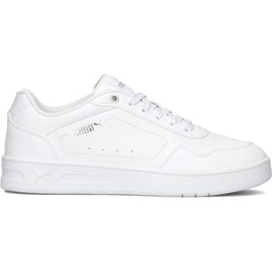 PUMA Dames Court Classy Sneaker, Puma White Puma Zilver, 40 EU