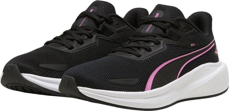 Puma - Skyrocket Lite - Hardloopschoenen - Zwart - Textiel - Demping