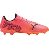 Puma - FUTURE 7 PLAY FG/AG - Voetbalschoenen - Roze - Synthetisch Materiaal