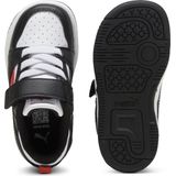 Rebound v6 Low - Basketbalschoen - Zwart - Synthetisch