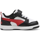 Rebound v6 Low - Basketbalschoen - Zwart - Synthetisch