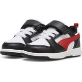 Rebound v6 Low - Basketbalschoen - Zwart - Synthetisch