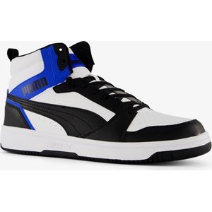 Puma Rebound V6 Sneakers Zwart/Wit/Kobaltblauw