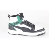 PUMA - Rebound Sneakers - Zwart/Wit - Synthetisch Bovenwerk - SOFTFOAM+ Inlegzool