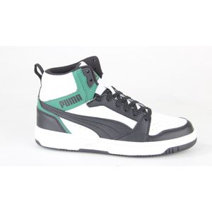 PUMA - Rebound Sneakers - Zwart/Wit - Synthetisch Bovenwerk - SOFTFOAM+ Inlegzool