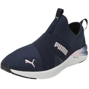 Puma Damen Better Foam Prowl Slip WN's Gymnastikschuh, Club Navy Grape Mist PUMA Wit, 38.5 EU