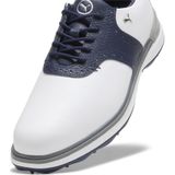 PUMA Avant - Golfschoenen - Blauw/Wit - Bovenwerk van Volnerfleer