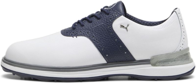 PUMA Avant - Golfschoenen - Blauw/Wit - Bovenwerk van Volnerfleer