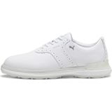 PUMA Avant golfschoen voor heren, Puma Wit Ash Grijs PUMA Wit, 39 EU