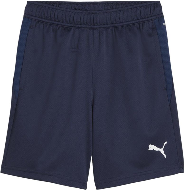 PUMA - TEAMGOAL TRAINING SHORT JR - Trainingsshort - PUMA Navy/Puma white/Persian blue