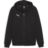 Puma - Teamgoal Hooded Sweat Full Zip - Zwart - Katoen