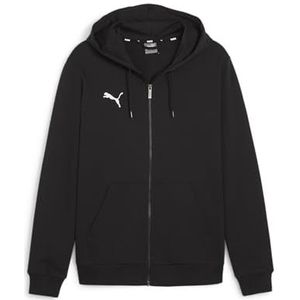 PUMA teamGOAL Casuals Hooded Vest Zwart Wit