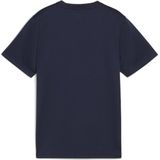 PUMA teamGOAL Jersey Jr Jongens sportshirt - PUMA Navy-PUMA White-Persian Blue