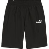 Puma essential woven cargo short in de kleur zwart