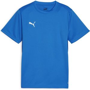 PUMA teamGOAL Jersey Jr Jongens sportshirt - Electric Blue Lemonade-PUMA White-PUMA Team Royal