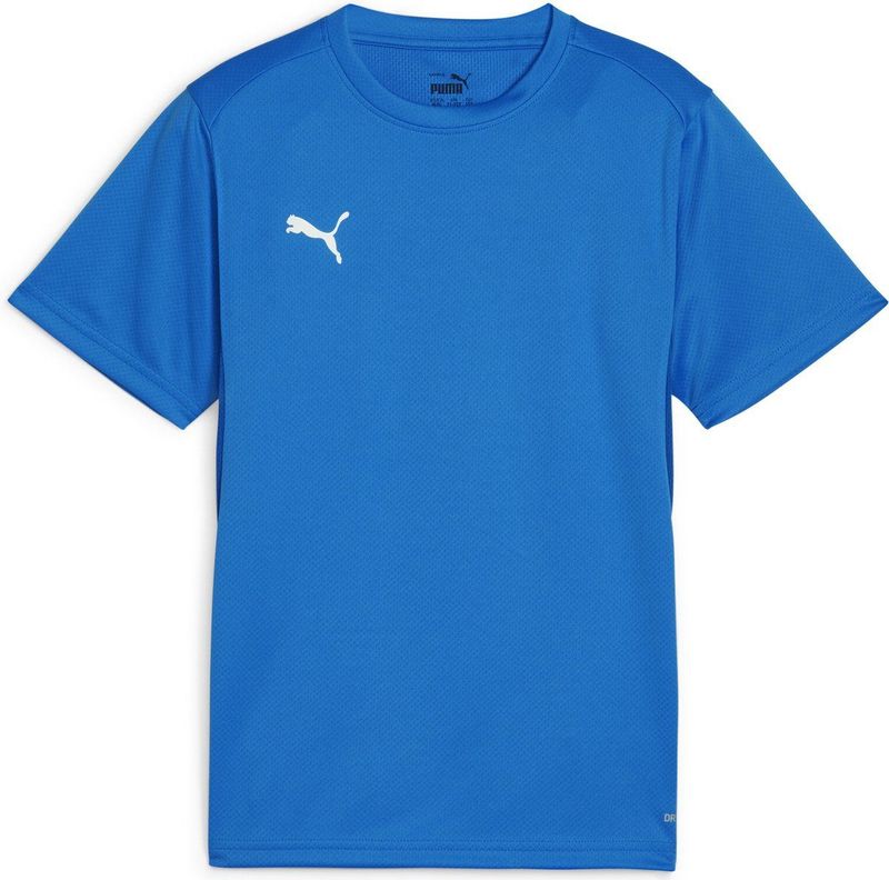 PUMA teamGOAL Jersey Jr Jongens sportshirt - Electric Blue Lemonade-PUMA White-PUMA Team Royal