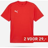 PUMA teamGOAL Matchday Jersey Heren Sportshirt - PUMA Red-PUMA White-Fast Red