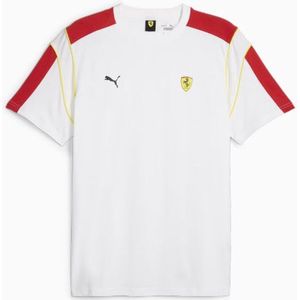 Puma Ferrari Race T-shirt Met Korte Mouwen Wit M Man