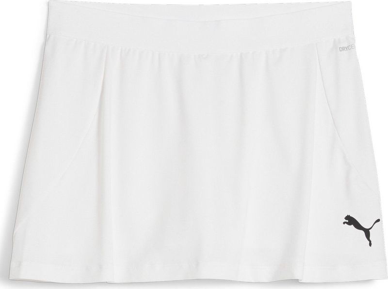 PUMA teamGOAL Skirt Dames Sportrok - Puma White-Puma Black