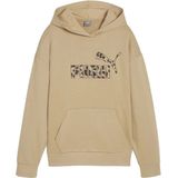 Puma ess+ animal hoodie in de kleur ecru