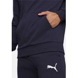 PUMA - teamGOAL - Hoody - Marineblauw - 100% Katoen