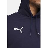 PUMA - teamGOAL - Hoody - Marineblauw - 100% Katoen